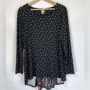 Chico’s size 0 blouse tunic top XSmall/Small